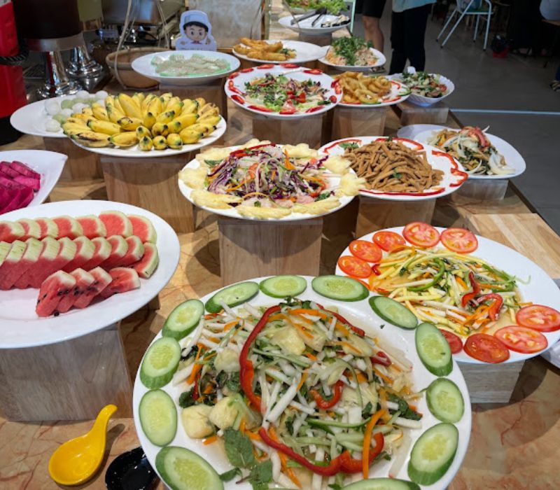 Top 10 quán buffet chay Vũng Tàu ngon, rẻ cho ngày thanh tịnh 5