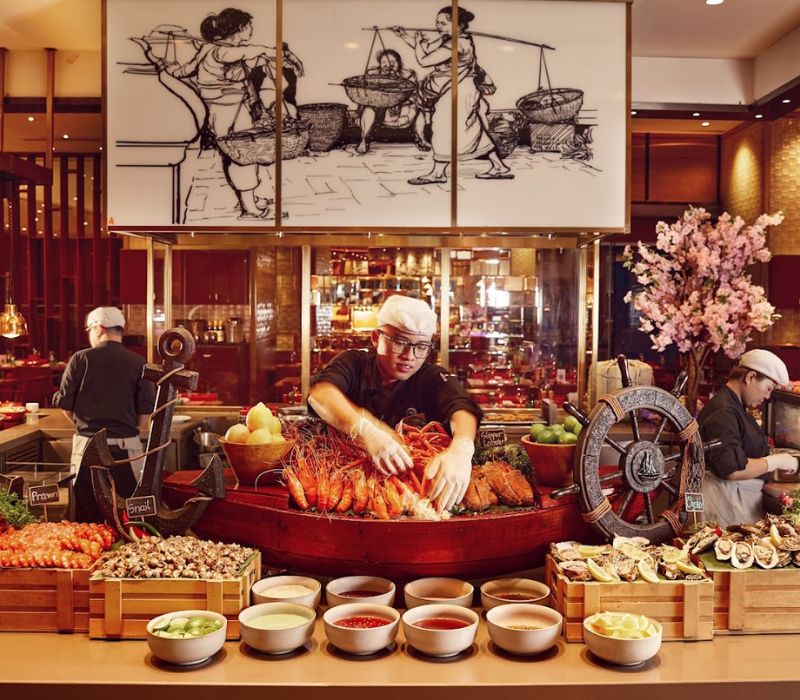 No nê tại top 8 nhà hàng buffet hải sản Quận 1 ngon quên lối về 7