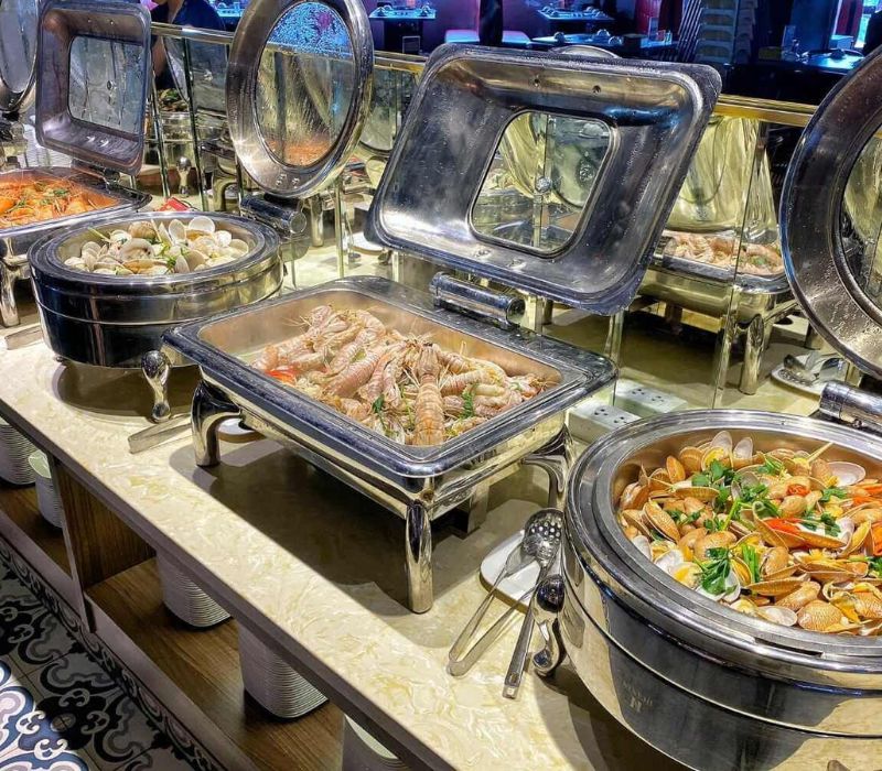 No nê tại top 8 nhà hàng buffet hải sản Quận 1 ngon quên lối về 10