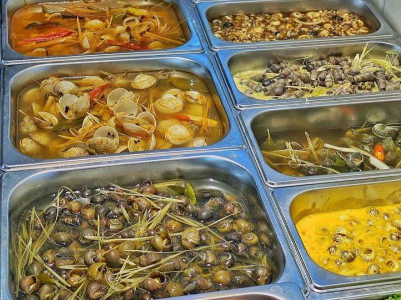 Top 8 thiên đường buffet ốc Hà Nội siêu phẩm nhất định phải thử 4
