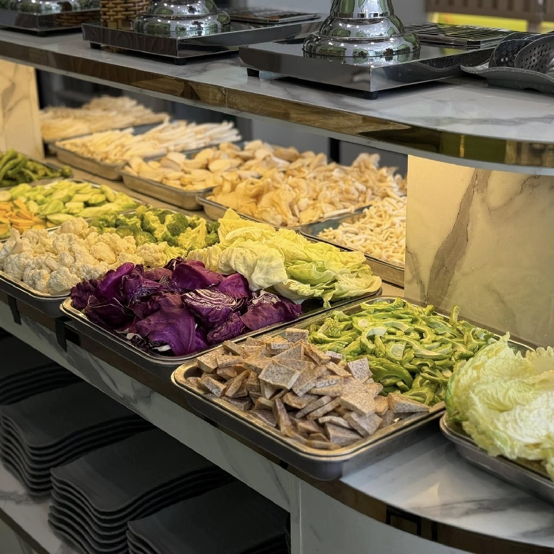 Top 10 quán buffet rau TPHCM cho tín đồ eat clean 12