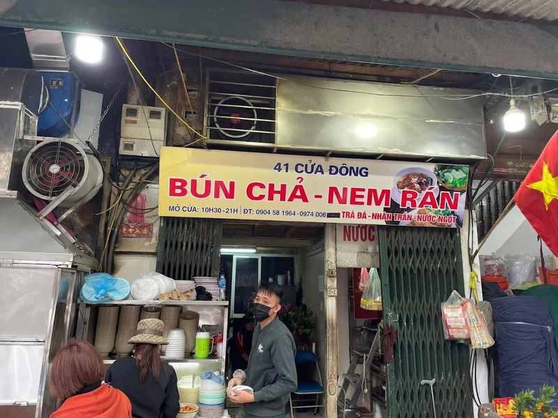 Ghé bún chả 41 Cửa Đông Hà Nội tìm kiếm hương vị Hà Nội nguyên bản 5