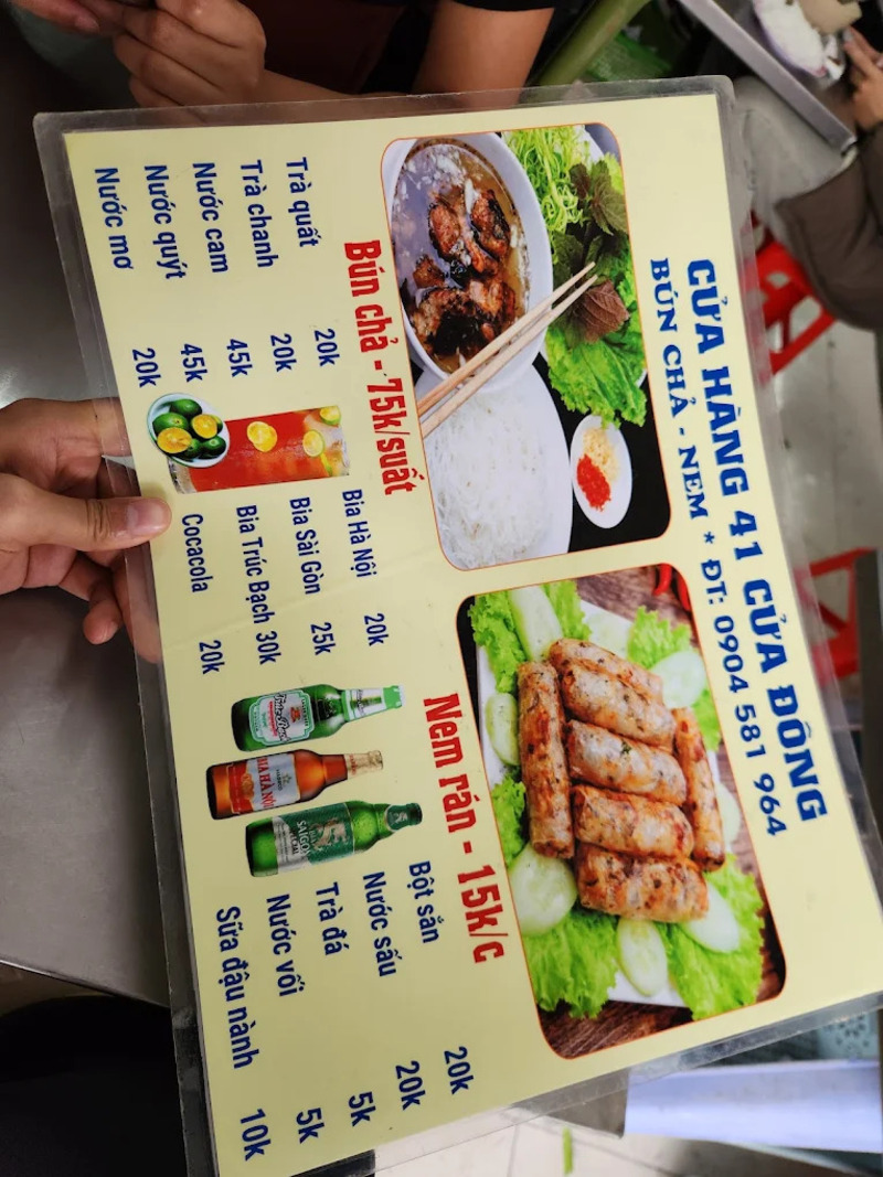 Ghé bún chả 41 Cửa Đông Hà Nội tìm kiếm hương vị Hà Nội nguyên bản 7