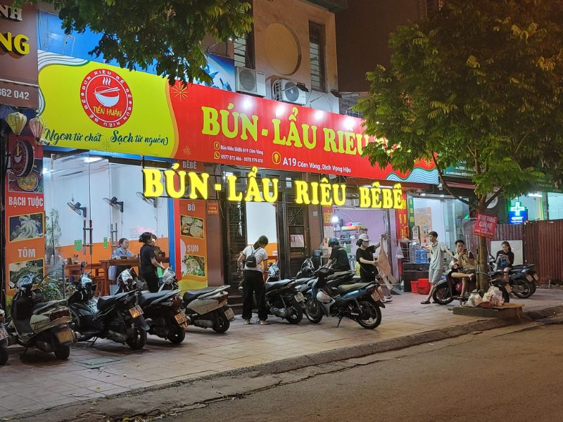 Top 10 quán bún riêu ngon Hà Nội được dân sành ăn khuyên đi 10