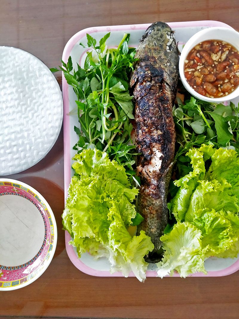 Cá lóc nướng trui Tiền Giang, món ăn bình dị của vùng sông nước 4
