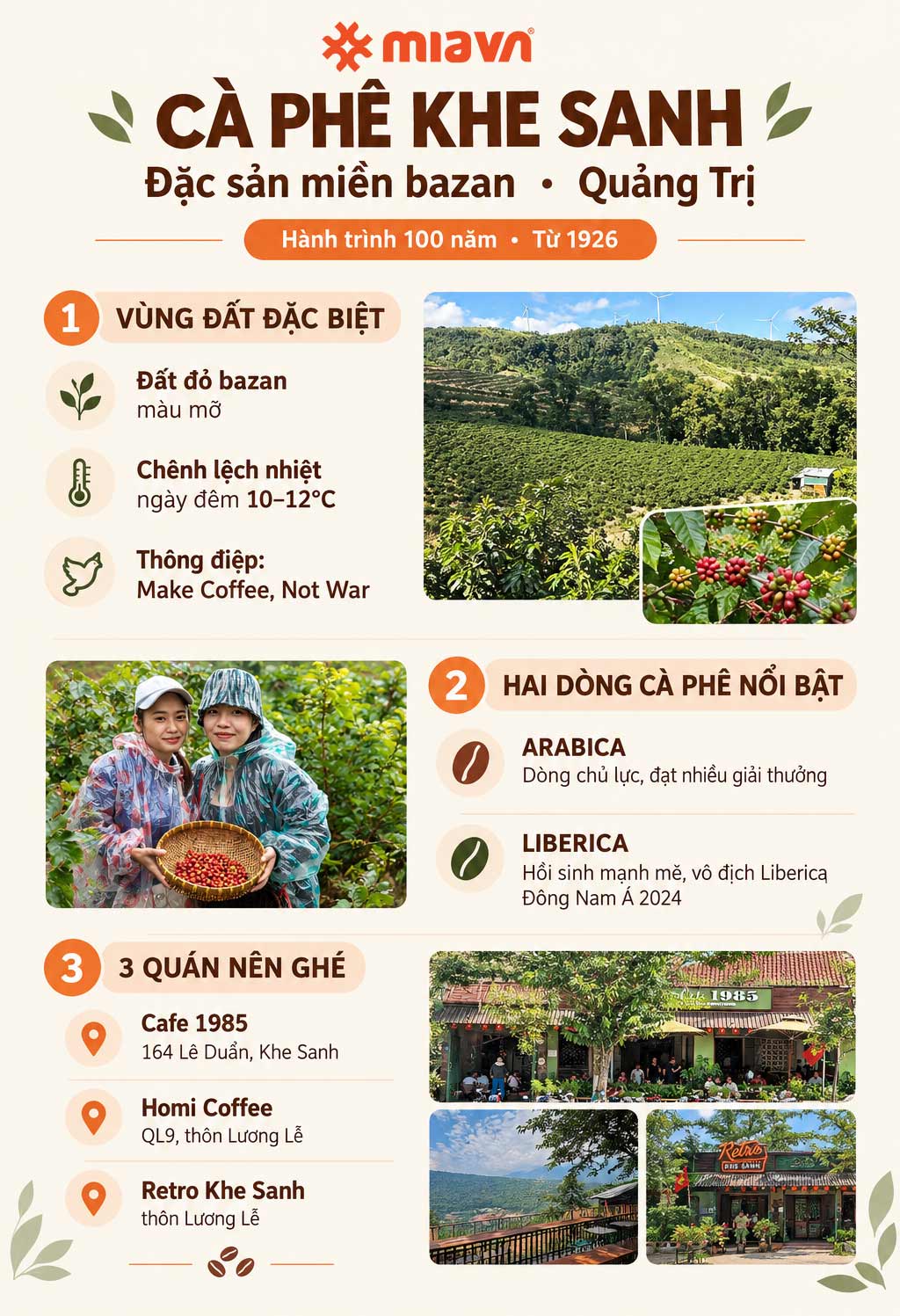 Cà phê Khe Sanh, đặc sản vùng đất đỏ bazan Quảng Trị 2
