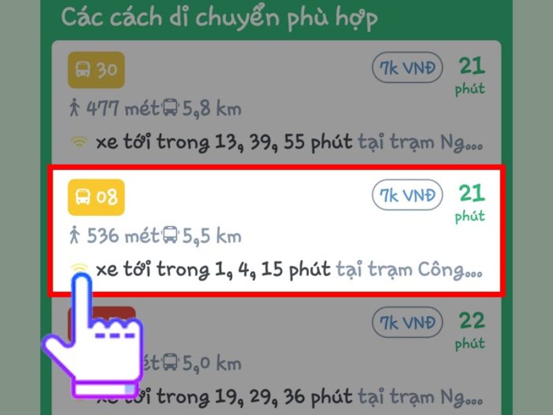 Cách tìm lộ trình xe bus TPHCM bằng Busmap đơn giản và dễ hiểu 7