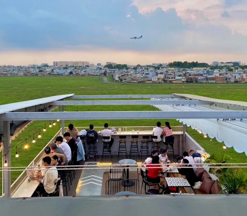 Top quán cafe ngắm máy bay: Tọa độ săn phi cơ cực đỉnh 5