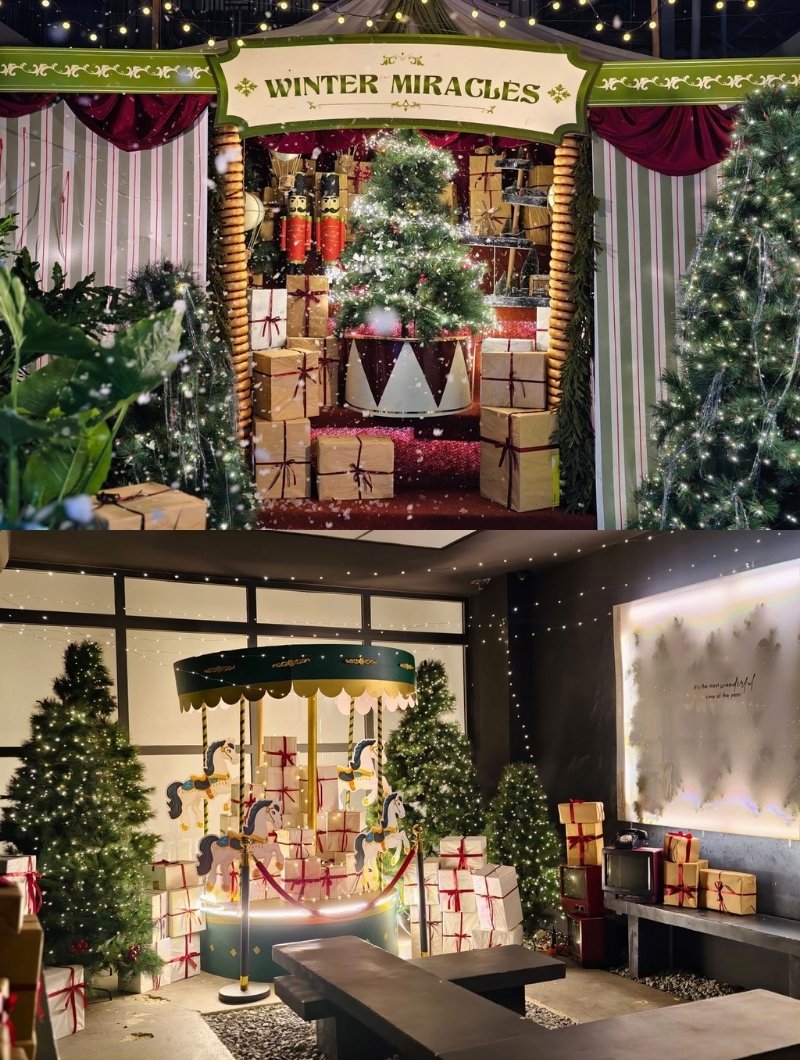 Check-in 20 quán cafe trang trí Noel Sài Gòn đẹp xiêu lòng 15