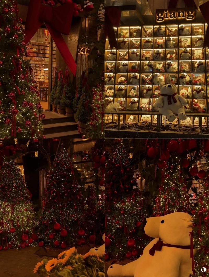 Check-in 22 quán cafe trang trí Noel Sài Gòn đẹp xiêu lòng 21