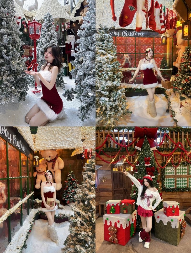 Check-in 25 quán cafe trang trí Noel Sài Gòn đẹp xiêu lòng 21