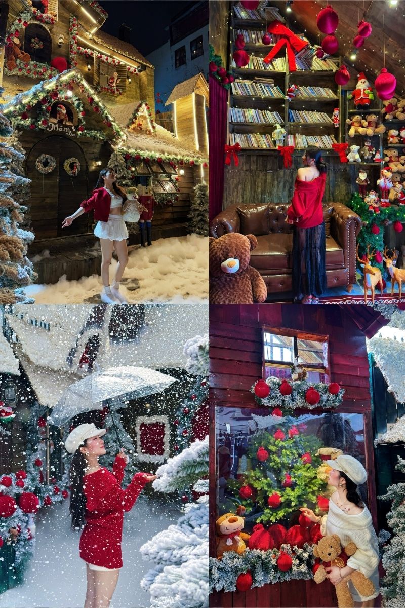 Check-in 20 quán cafe trang trí Noel Sài Gòn đẹp xiêu lòng 31