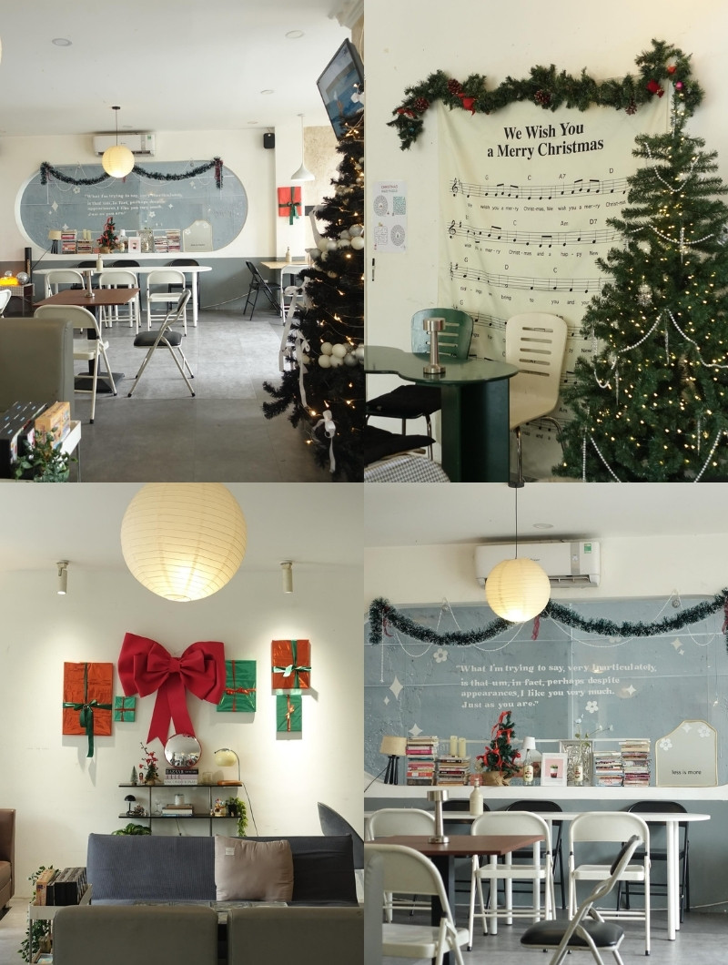 Check-in 20 quán cafe trang trí Noel Sài Gòn đẹp xiêu lòng 11