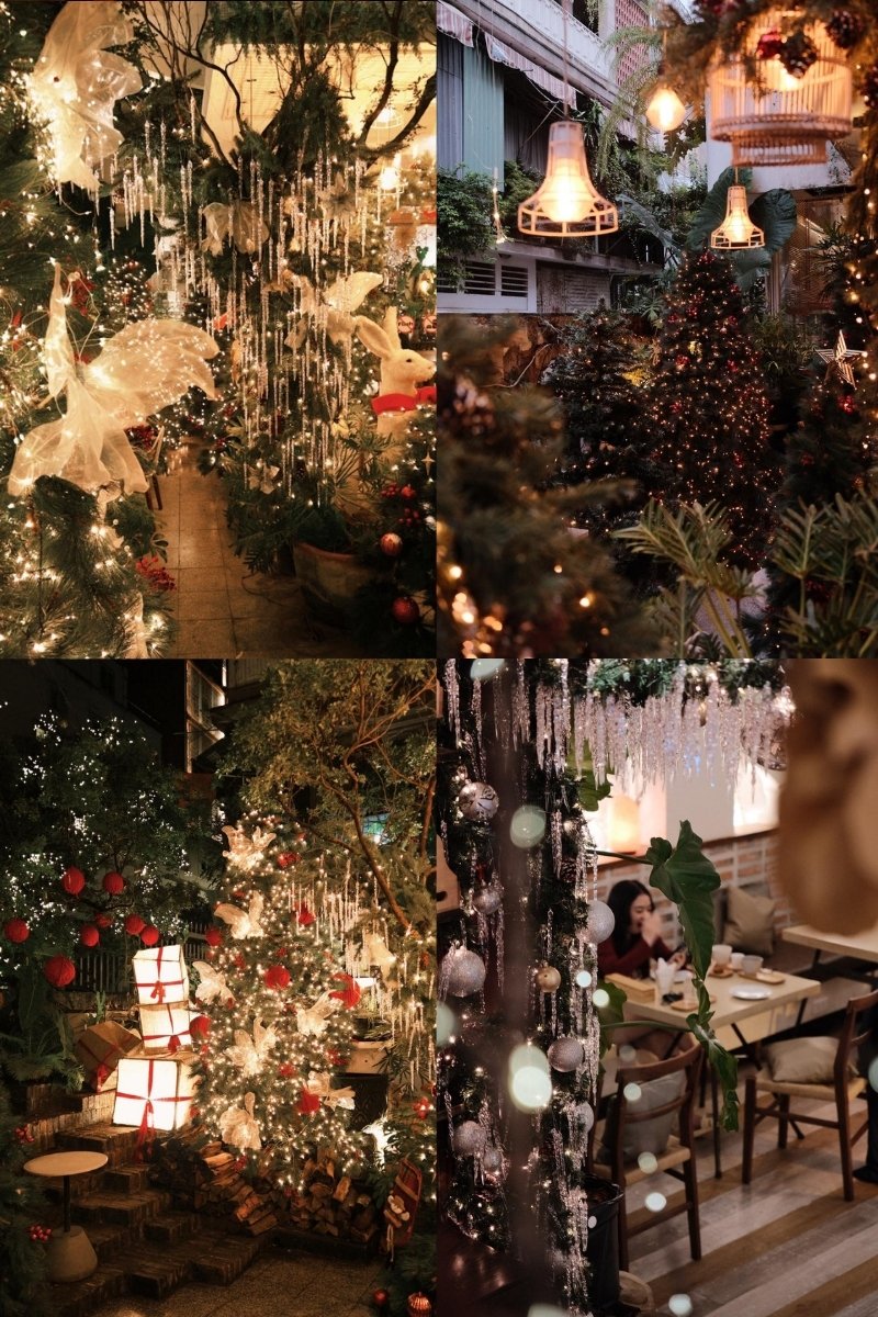 Check-in 20 quán cafe trang trí Noel Sài Gòn đẹp xiêu lòng 2