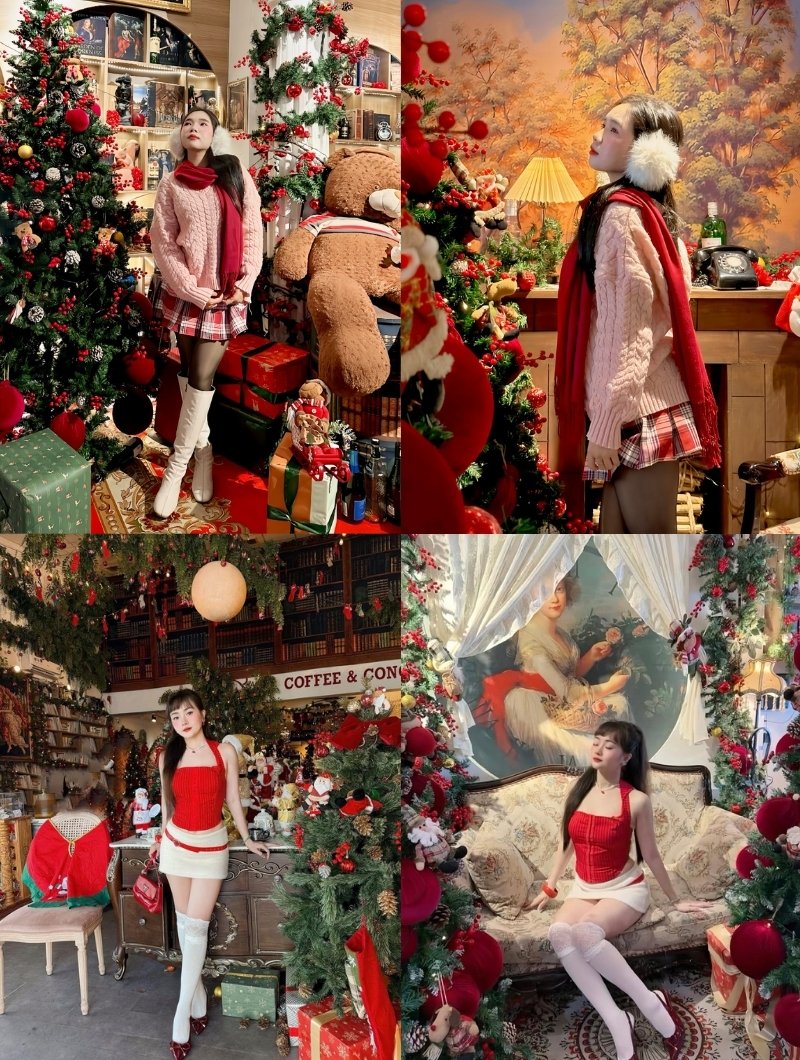 Check-in 25 quán cafe trang trí Noel Sài Gòn đẹp xiêu lòng 41