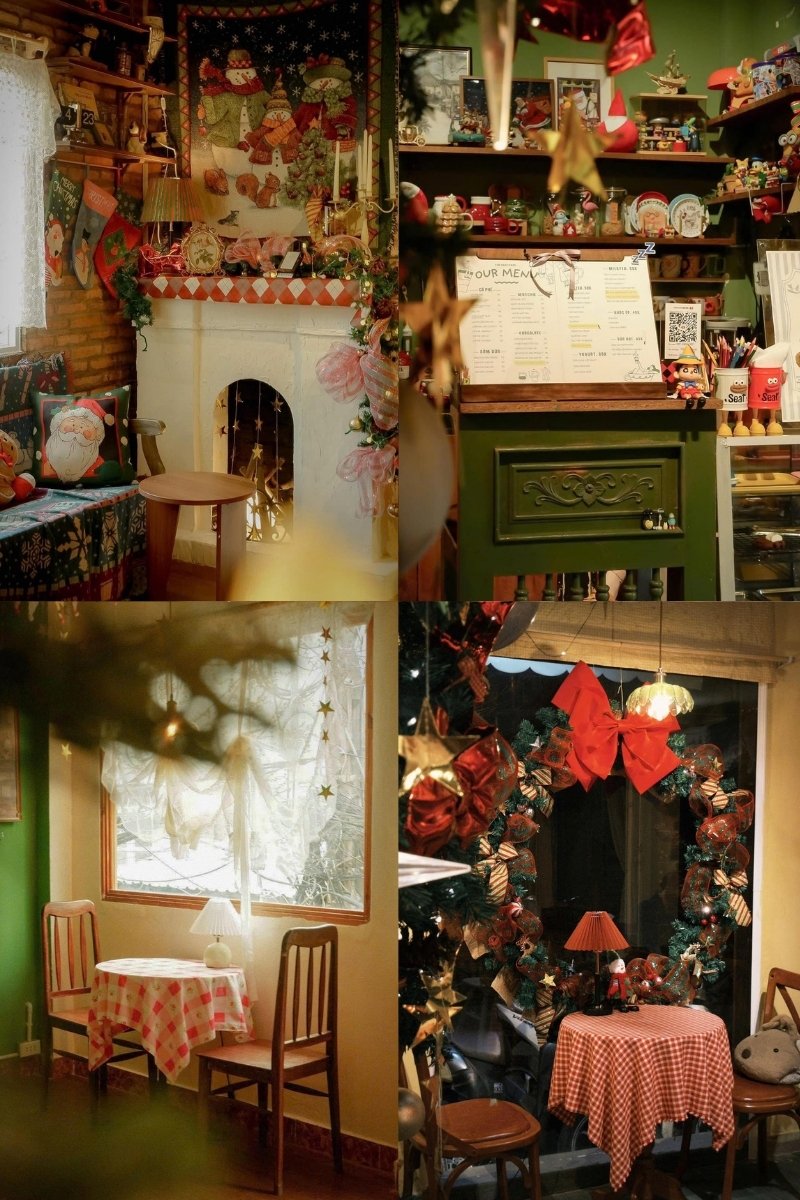 Check-in 20 quán cafe trang trí Noel Sài Gòn đẹp xiêu lòng 6