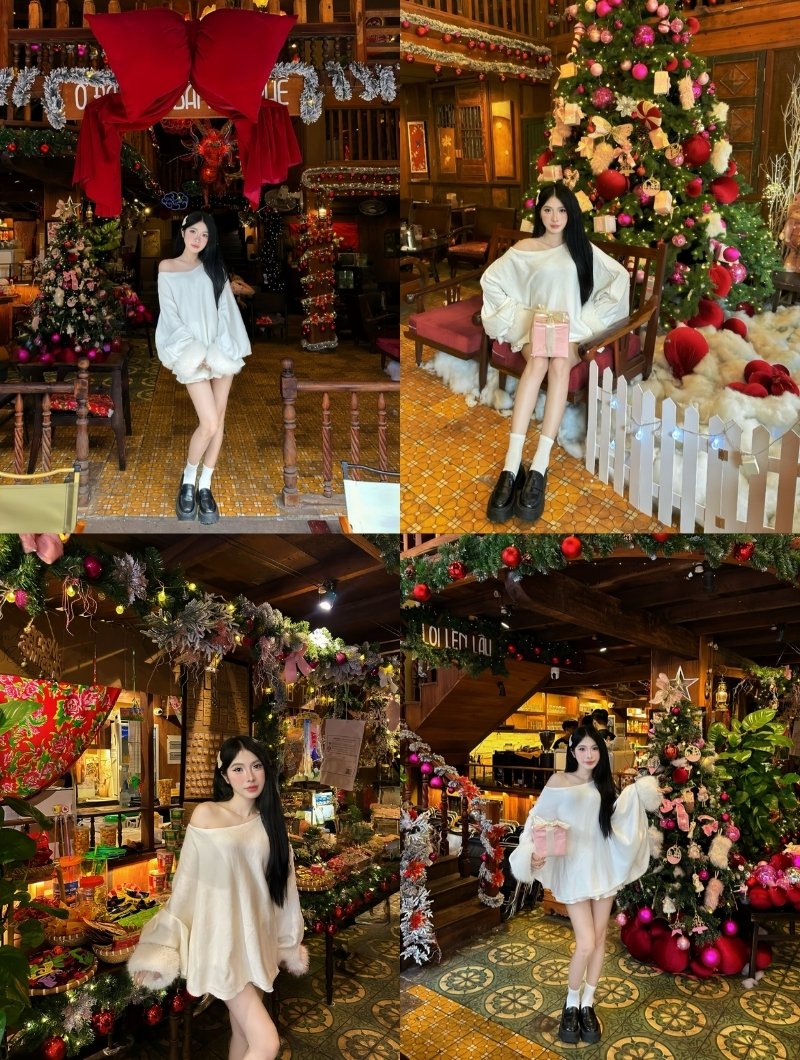 Check-in 25 quán cafe trang trí Noel Sài Gòn đẹp xiêu lòng 33