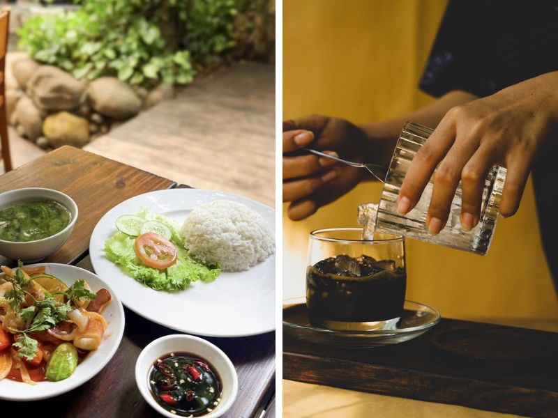 Ghé Cafe Sân Vườn Aroma ngắm cá Koi và tận hưởng không gian xanh 9