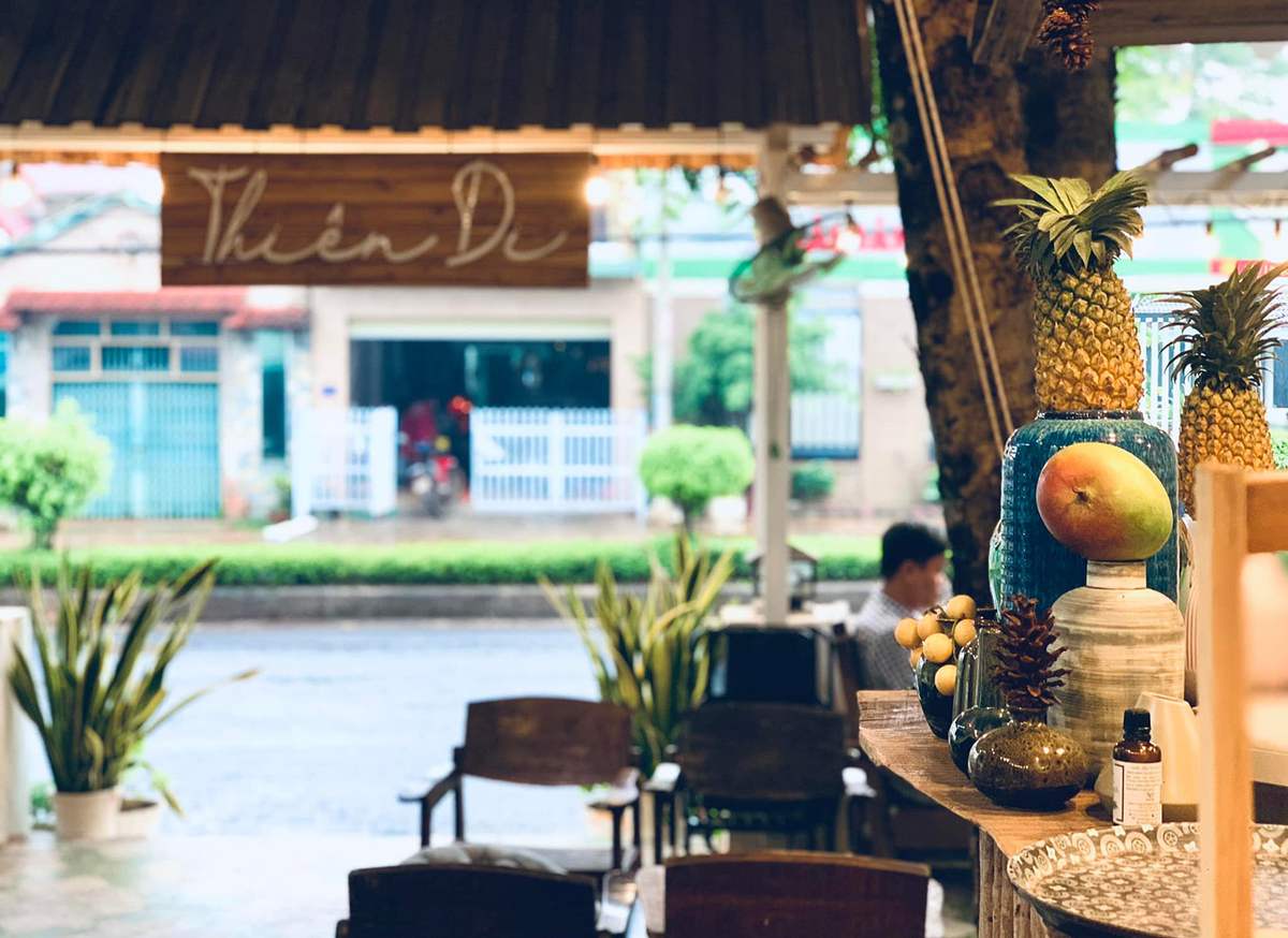 Cafe Thiên Di nhỏ xinh giữa lòng thành phố Đồng Xoài 3