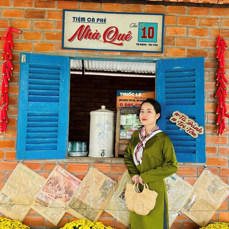 6 quán cafe ở Tri Tôn, An Giang với view chill giữa đồng xanh 7