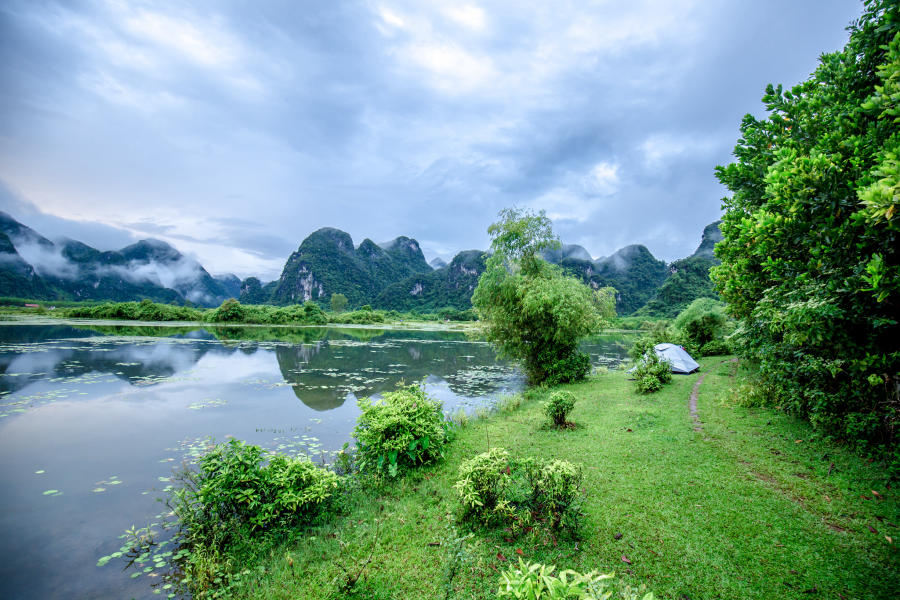 Cắm trại bên Hồ Yên Phú chiêm ngưỡng bức tranh sơn thủy hữu tình 14