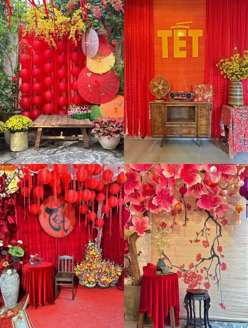 19 quán cafe trang trí Tết đẹp nhất Sài Gòn Xuân Bính Ngọ 2026 14