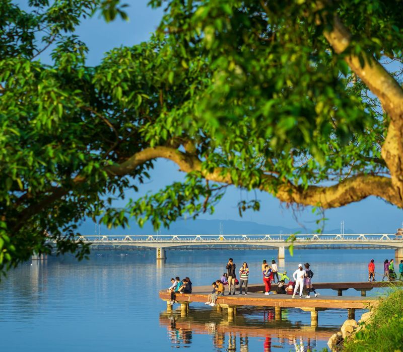Cầu Bán Nguyệt Huế: Biểu tượng lãng mạn bên bờ sông Hương 5