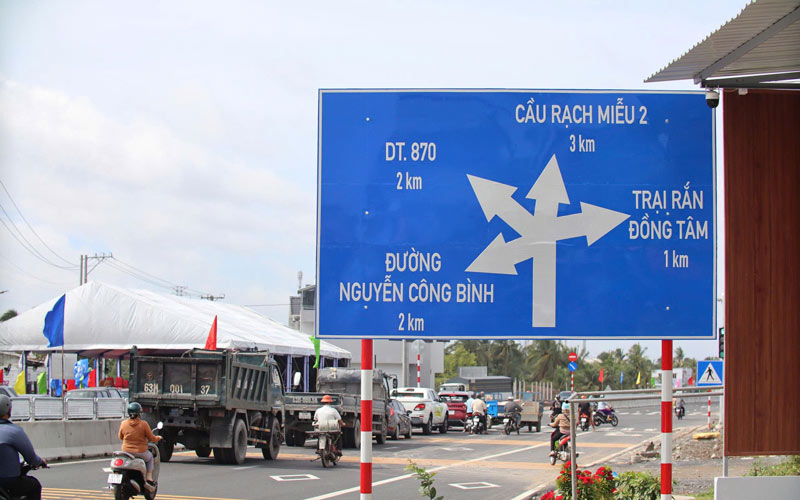 Cầu Rạch Miễu 2 thông xe, trở thành cửa ngõ mới cho miền Tây 7