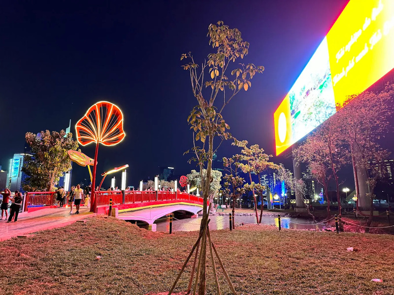 Khám phá Cầu Tình Yêu Sài Gòn với view đẹp “ngất ngây” 4