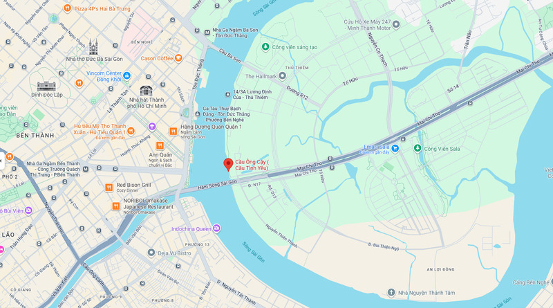 Khám phá Cầu Tình Yêu Sài Gòn với view đẹp “ngất ngây” 6