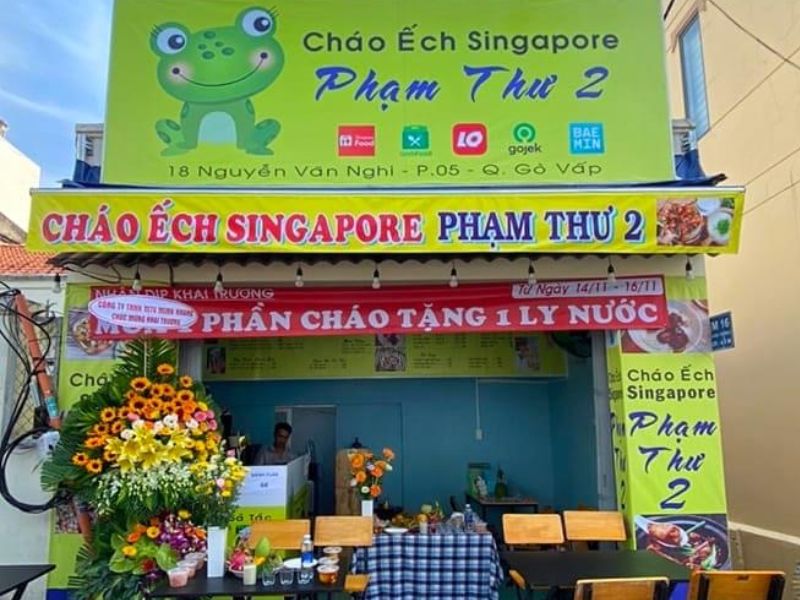 Gợi ý 10 quán cháo ếch singapore Gò Vấp thơm ngon bổ dưỡng 3