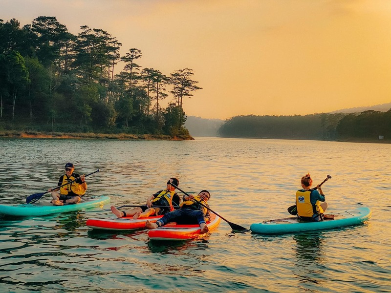 Chèo SUP hồ Tuyền Lâm và những điều bạn cần biết 6