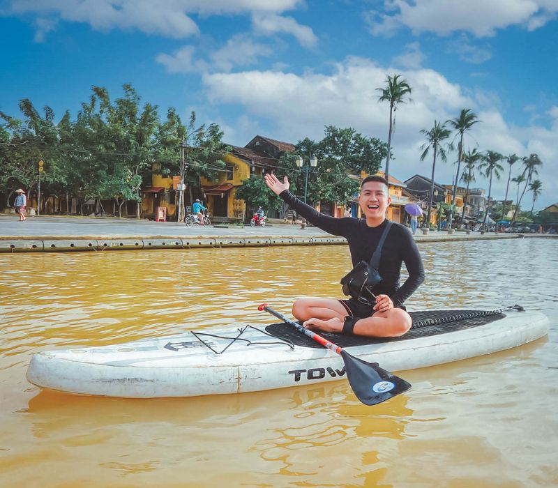 Chèo SUP Hội An: Nhật ký những buổi sớm mai lênh đênh trên sóng nước 3