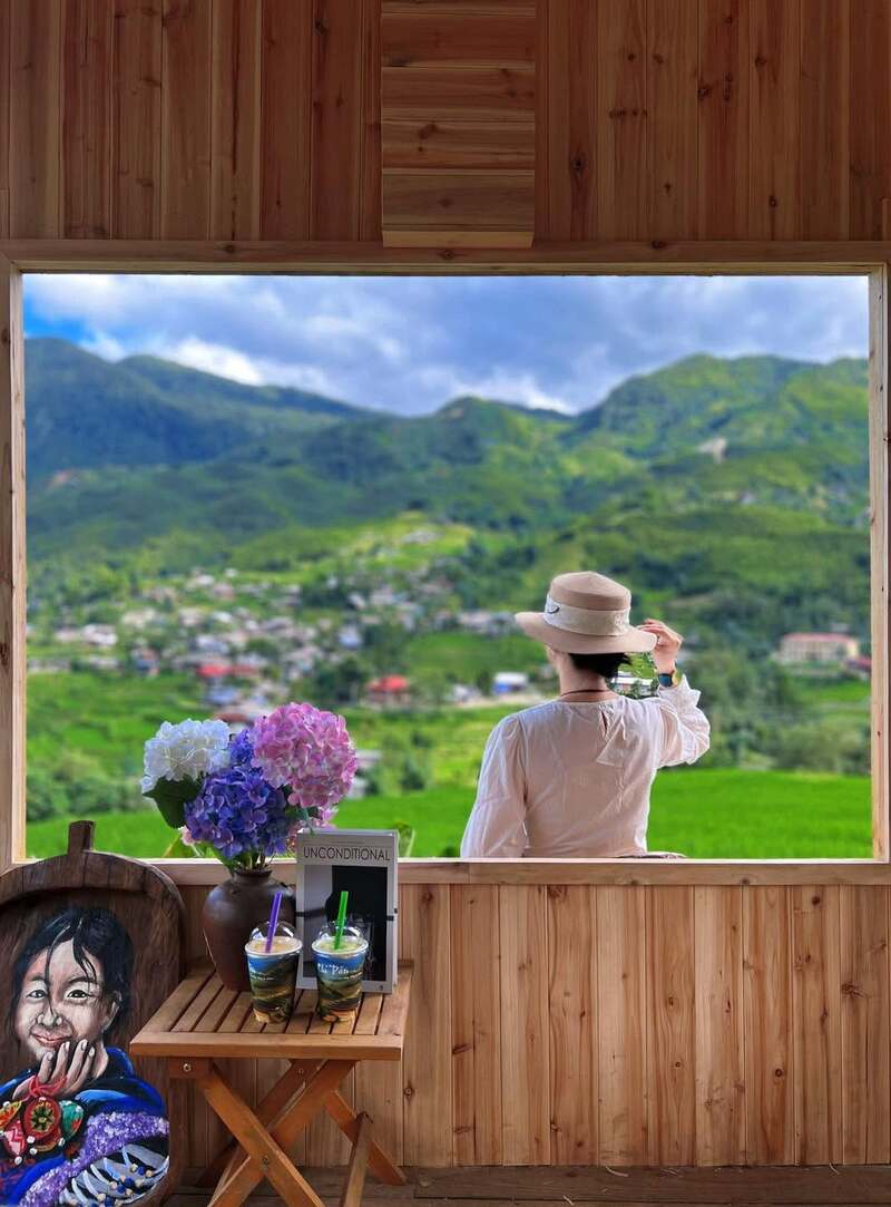 Review Chi Pâu Coffee & Homestay giữa những cánh đồng lúa Sapa 9