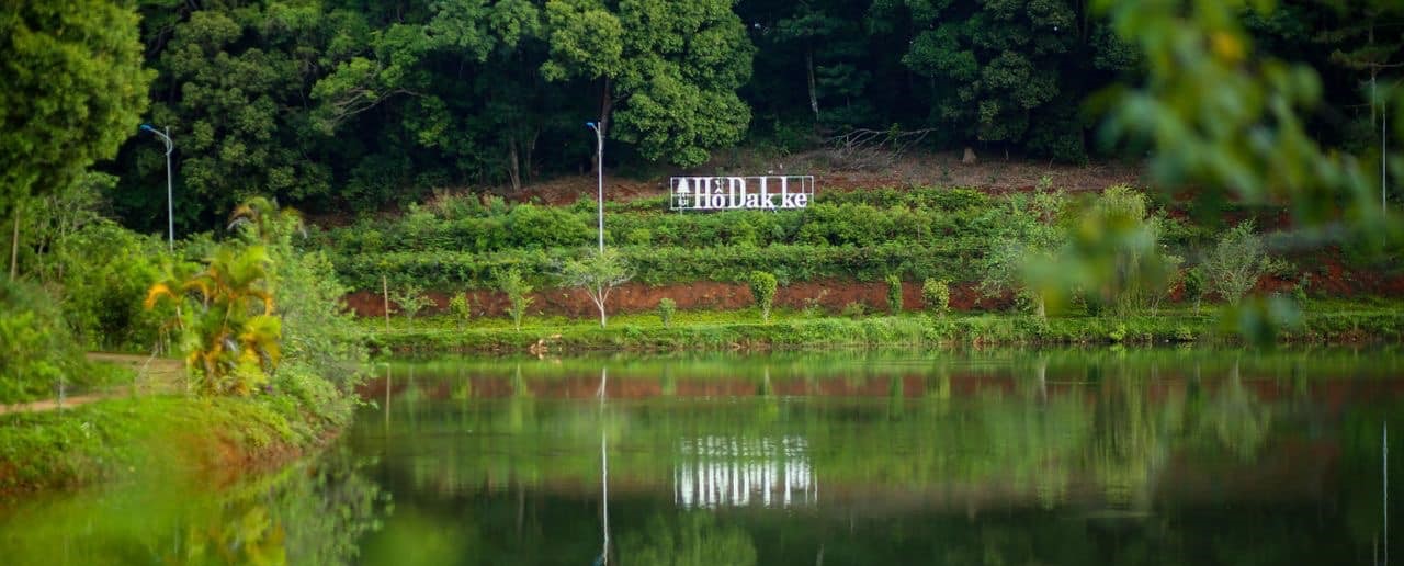 Chiêm ngưỡng Hồ Đắk Ke, không gian yên bình giữa lòng Kon Tum