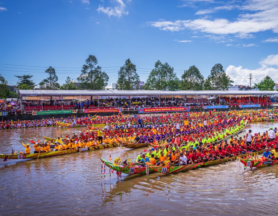 Chinh phục Lễ hội sông nước miệt vườn cồn Mỹ Phước 6