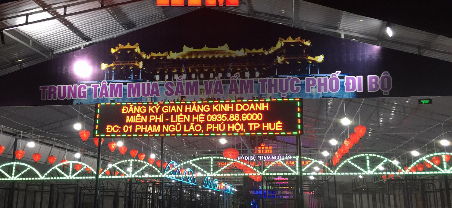 PHỐ ẨM THỰC TRƯƠNG ĐỊNH VỀ ĐÊM VỚI ÁNH ĐÈN LUNG LINH VÀ MÓN ĂN ĐA DẠNG