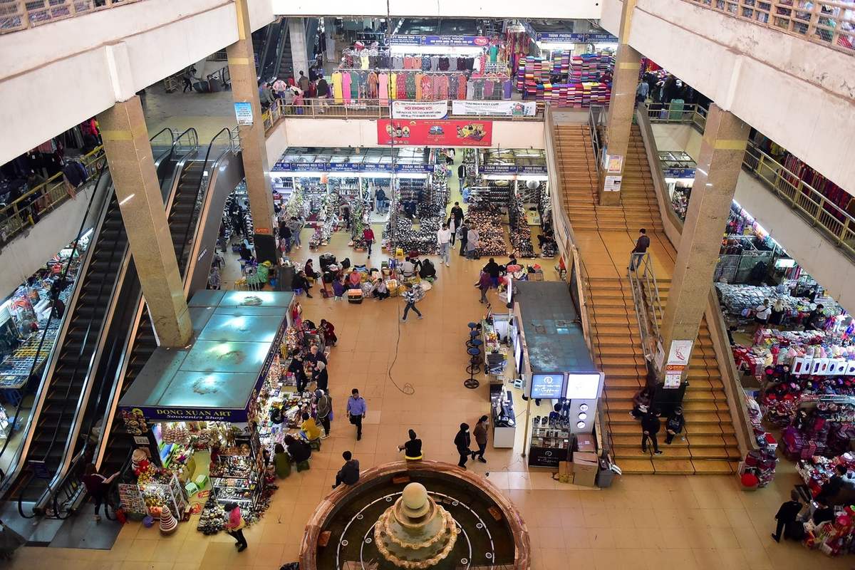 Chợ Đồng Xuân - Khu chợ nổi tiếng và sầm uất nhất Thành phố Thủ đô 3