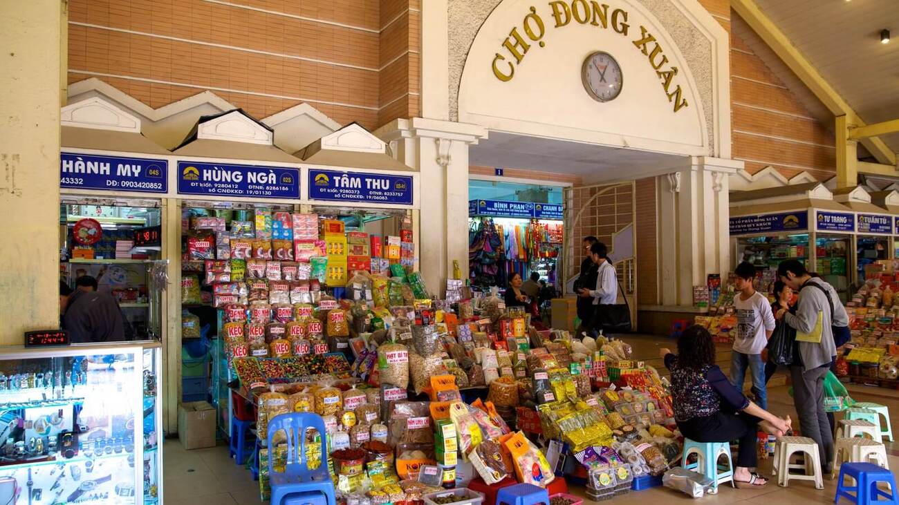 Chợ Đồng Xuân - Khu chợ nổi tiếng và sầm uất nhất Thành phố Thủ đô 7