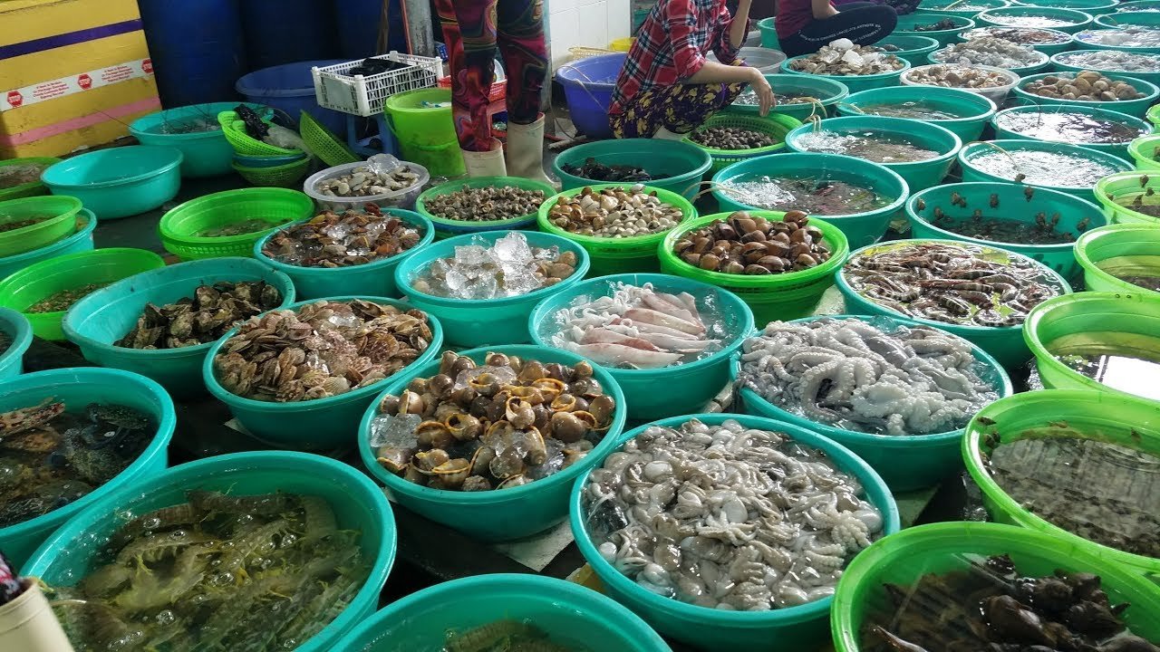 Chợ hải sản Đà Nẵng - Điểm danh các khu chợ bán hải sản tươi ngon giá cực rẻ 3