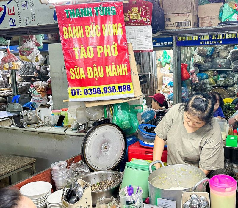 Chợ Mơ Hà Nội: Thiên đường ẩm thực đặc sắc dưới lòng đất 6