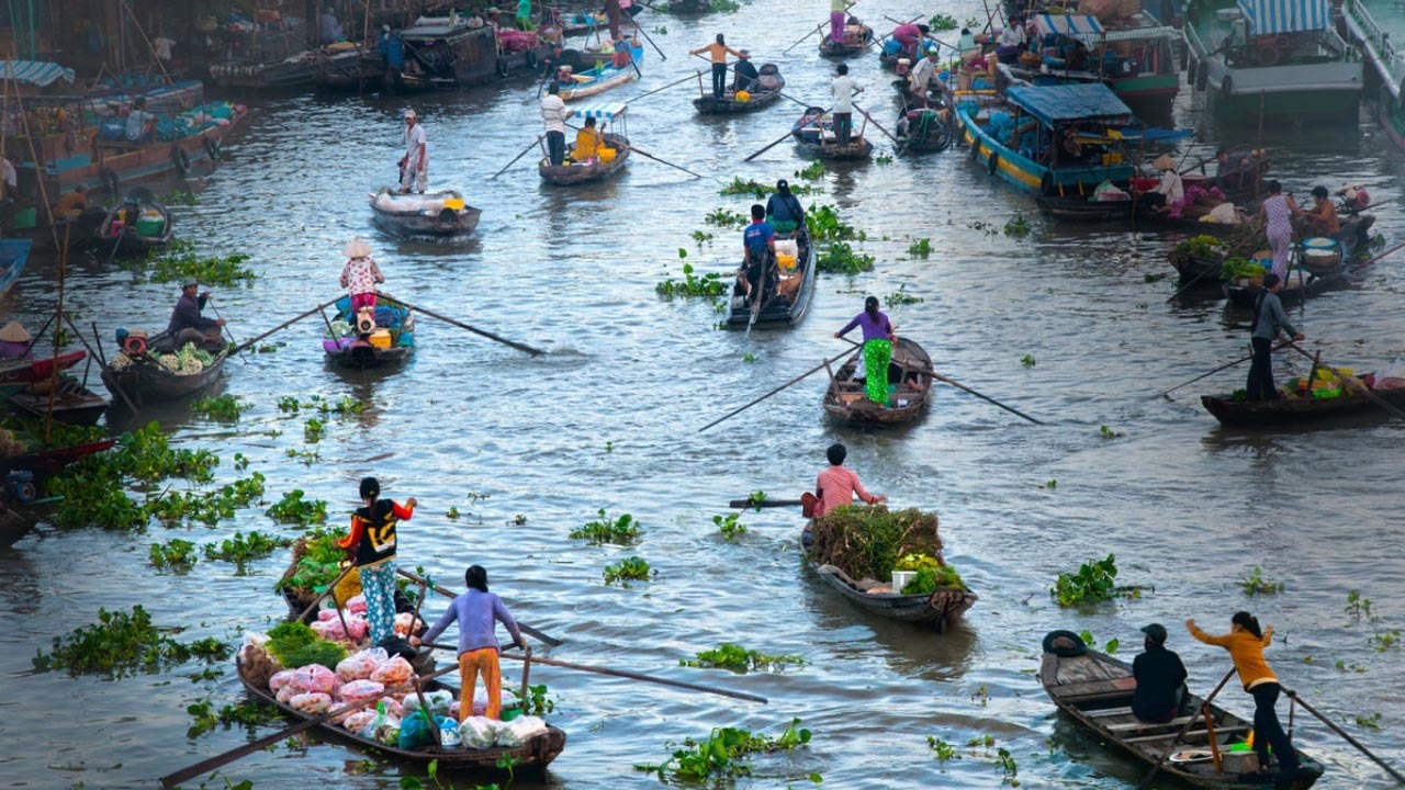 Chợ nổi Ngư Mỹ Thạnh - Tham quan chợ quê độc đáo miền sông nước 7