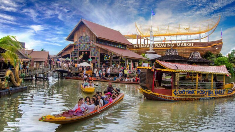 Chợ nổi Pattaya không gian mua sắm đậm văn hóa bản địa Thái Lan 2
