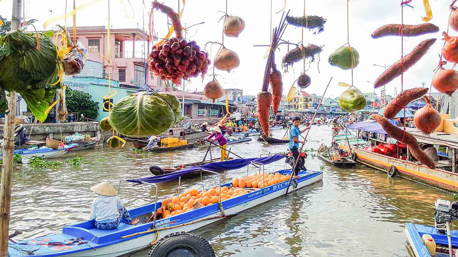 Chợ nổi Trà Ôn, nét văn hóa giao thương đặc sắc miền Cửu Long 9