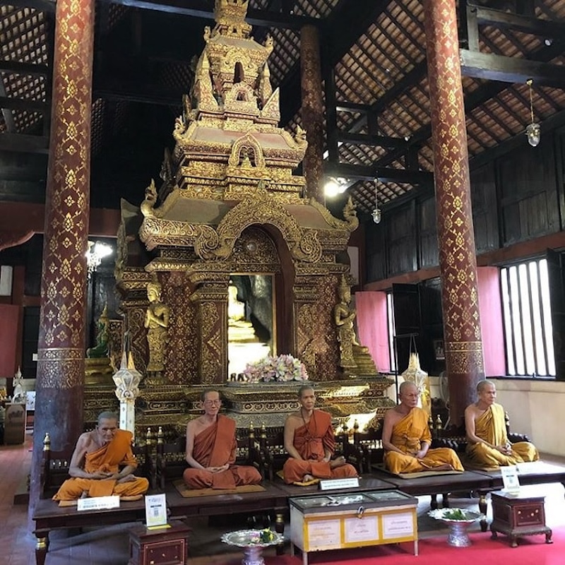 Wat Phra Singh với kiến trúc Lanna tại Chiang Mai 8