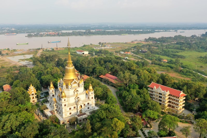 Chùa Bửu Long, điểm giao hòa kiến trúc ấn tượng phía Đông thành phố 4