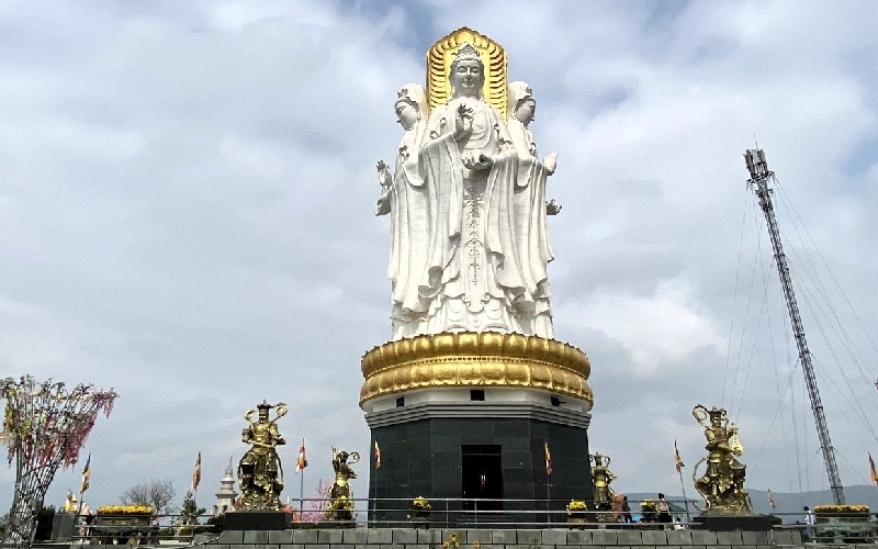 Chùa Cao Thanh Hóa: Ngôi chùa có tượng Bồ Tát 4 mặt độc đáo 6