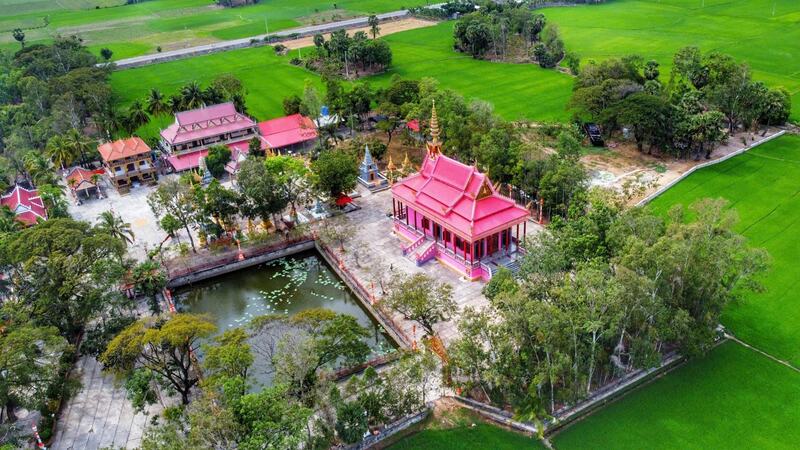 Chùa Hàng Còng (Chùa Krăng Krốch): Viên ngọc độc đáo miền Tri Tôn 3