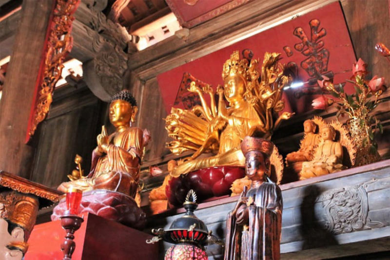 Tham quan chùa Kim Liên cổ kính, uy nghi giữa lòng Hà Nội 4