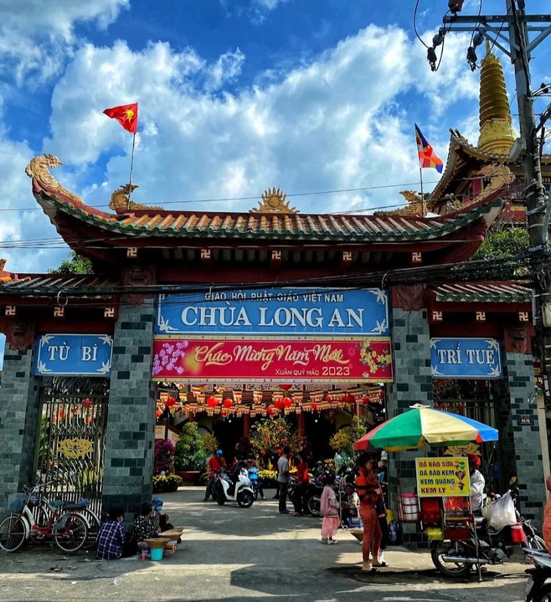 Chùa cổ Long An ở Vĩnh Long, chốn dừng chân linh thiêng của các Phật tử 3